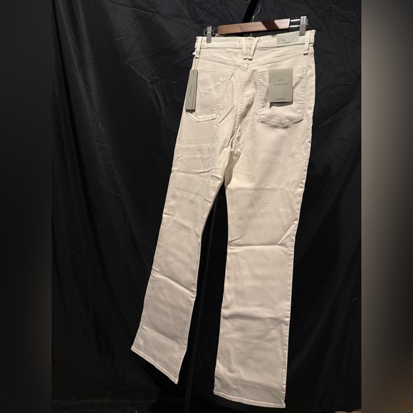 Hudson size 30 Classic Cream Women's Ultra High Rise Flare Jeans - Picture 3 of 10